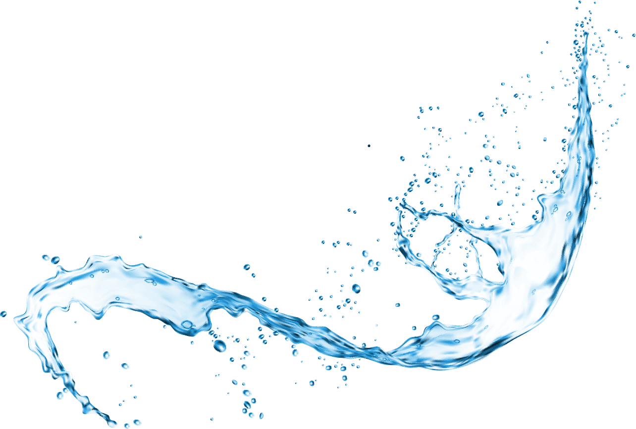Decorate water splash